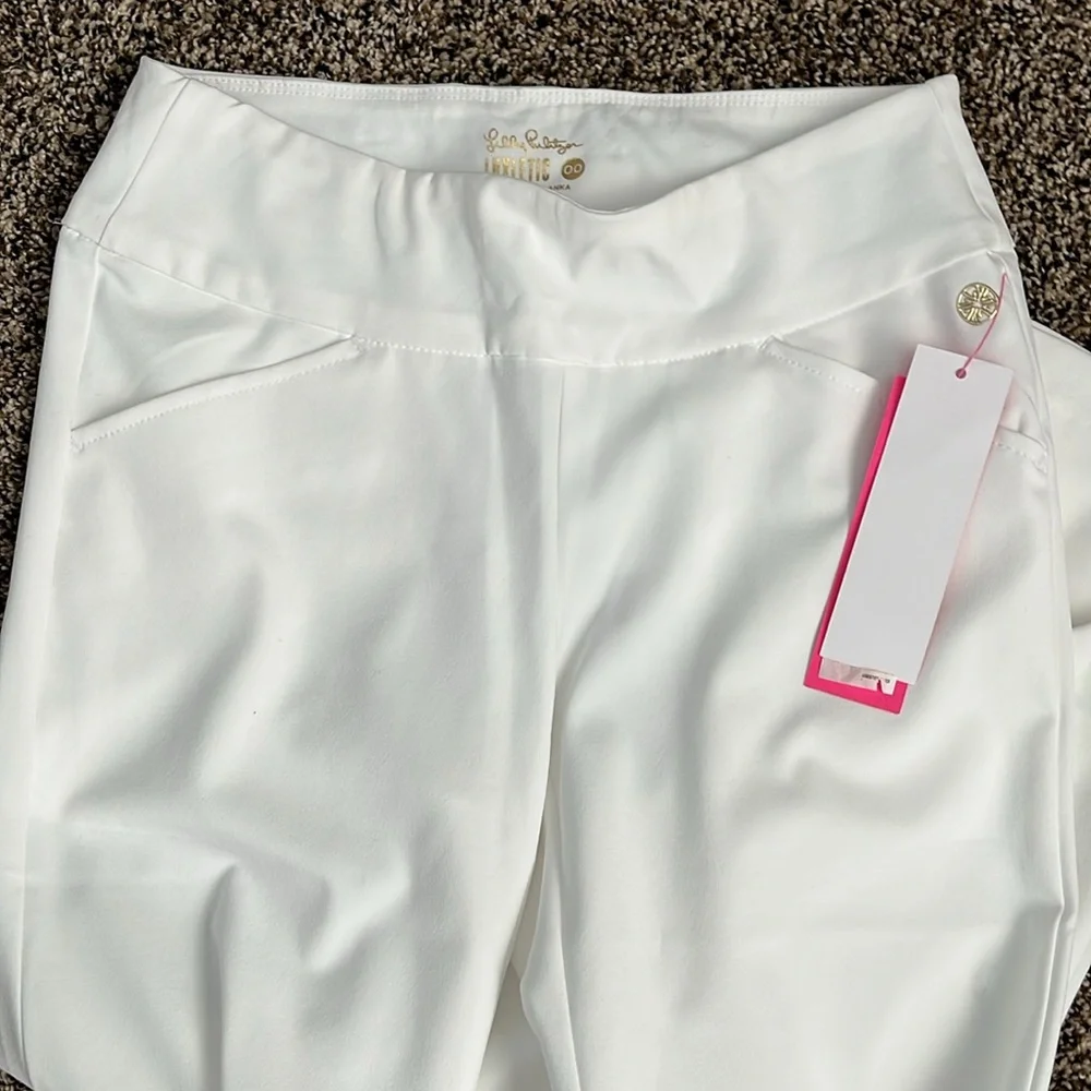 Lilly Pulitzer Corso Resort White Pant, NWT - Picture 5 of 7